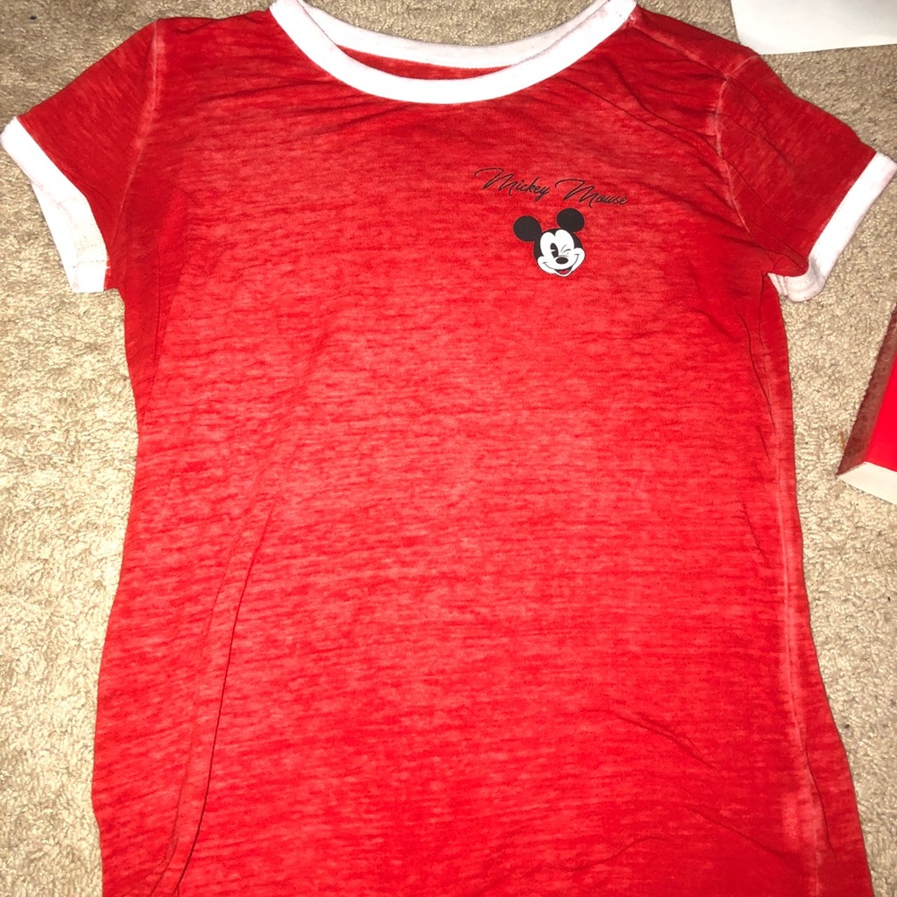 Red Disney Tee